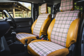 NOSTALGIE SEAT COVER THE CHECKERS